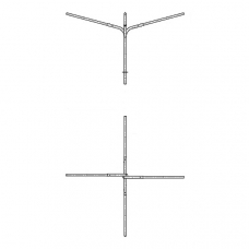К8-1,0-1,5-1-1 кронштейн четырехрожковый