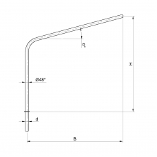 Кронштейн К2-1,0-0,5-0-1