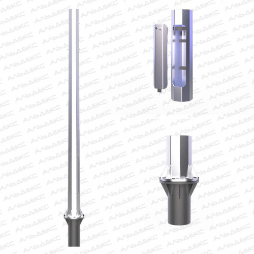 Опора освещения ОГС-0,4-9